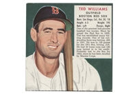 1950's Baseball Card Singles