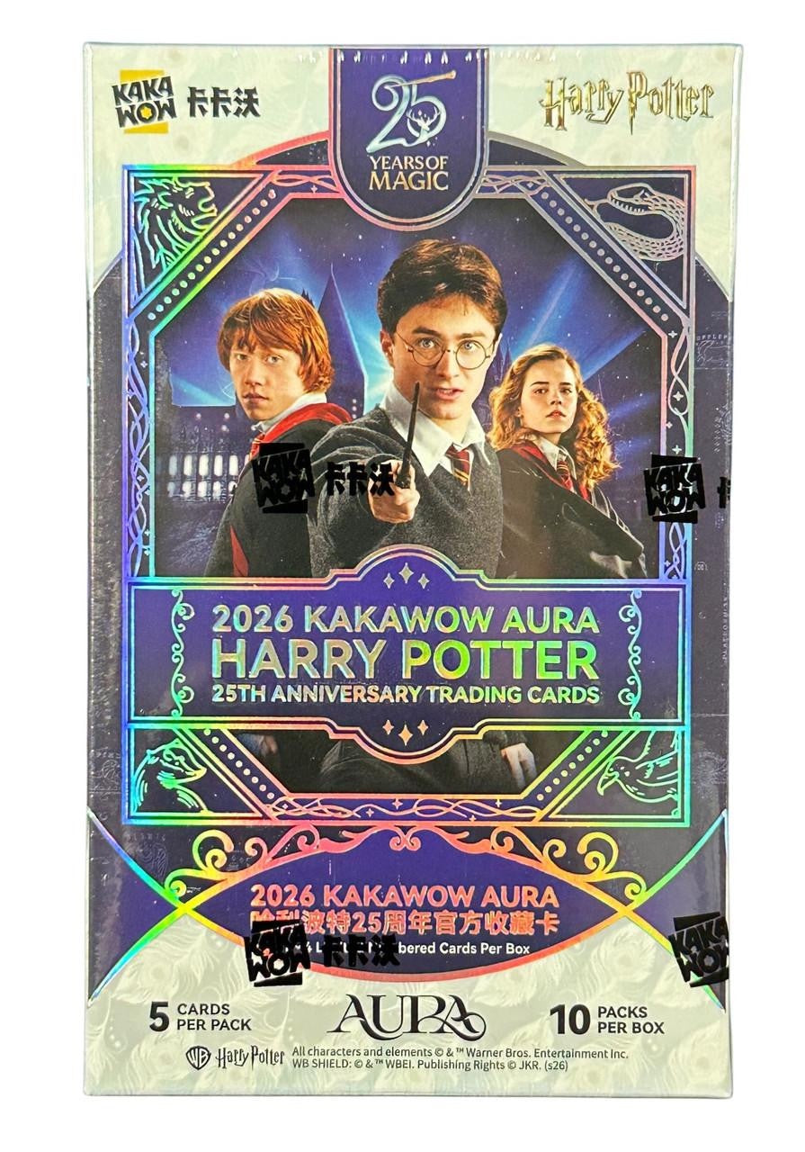 2026 Kakawow Aura Harry Potter 25th Anniversary Hobby Box