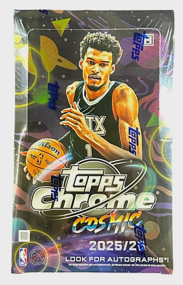 2025/26 Topps Cosmic Chrome Basketball Hobby Box – LegendsSportsGames