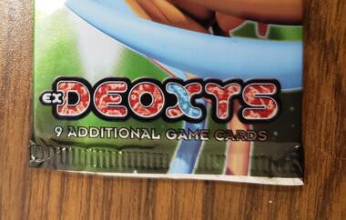 POKEMON EX DEOXYS SEALED UNOPENED BOOSTER PACK - 9 CARD BOOSTER TCG CARD PACK