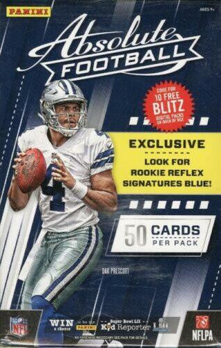 2017 Panini Absolute Football Blaster