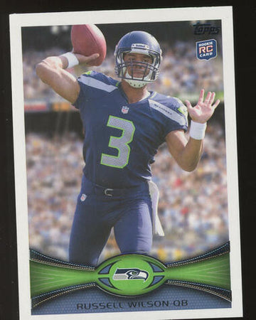 2012 Topps Flagship #165 Russell Wilson RC Rookie Seattle Seahawks Superstar QB