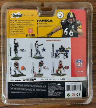 2007 McFarlane NFL Series 16 Alan Faneca Action Figure NIB