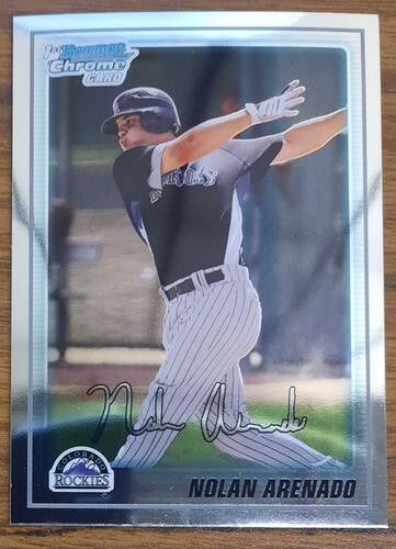 2010 Bowman Chrome Nolan Arenado 1st Bowman Card #BCP91