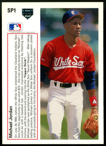 1991 Upper Deck Baseball Michael Jordan #SP1