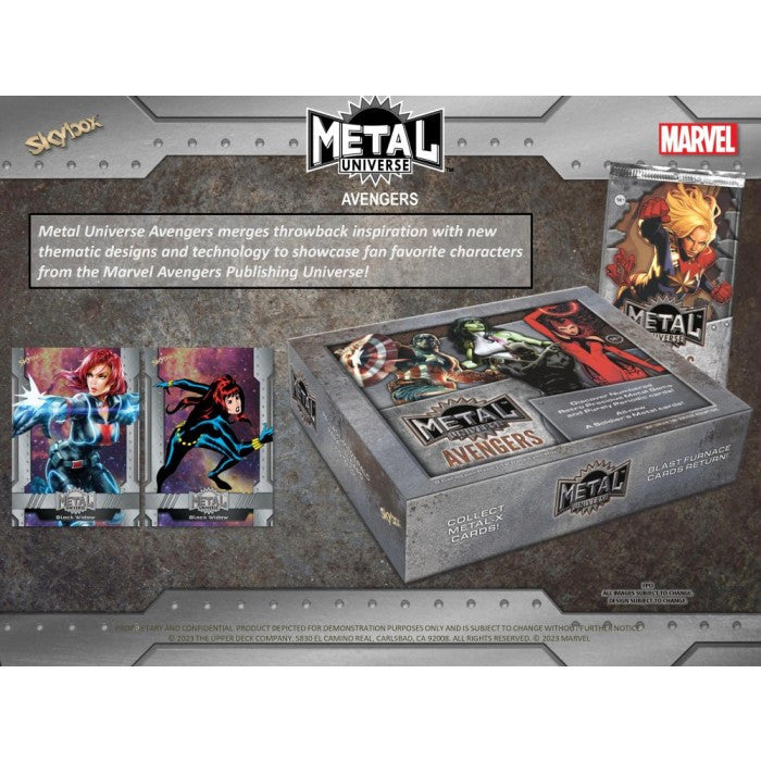 2024 Upper Deck Marvel Metal Universe Avengers Hobby Box