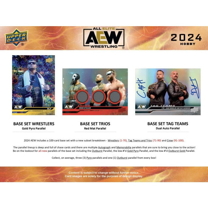 2024 Upper Deck AEW All Elite Wrestling Hobby Box