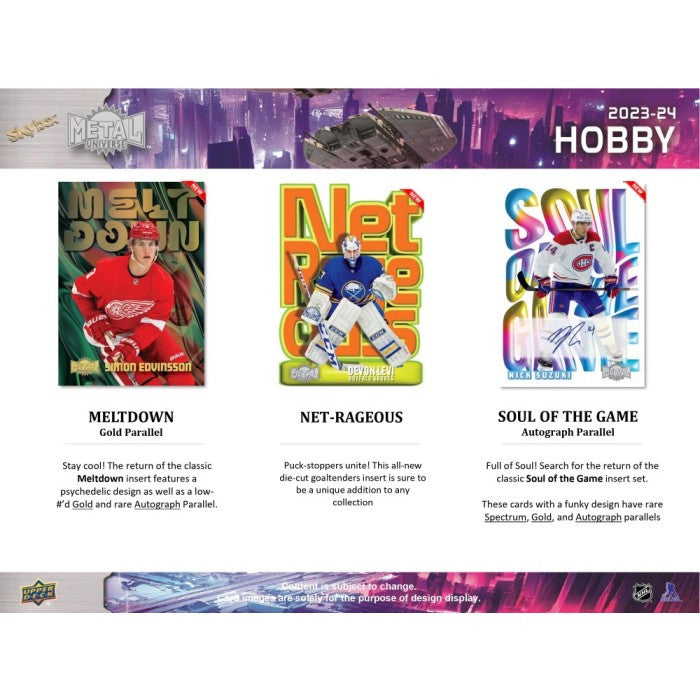 2023/24 Upper Deck Skybox Metal Universe Hockey Hobby Box