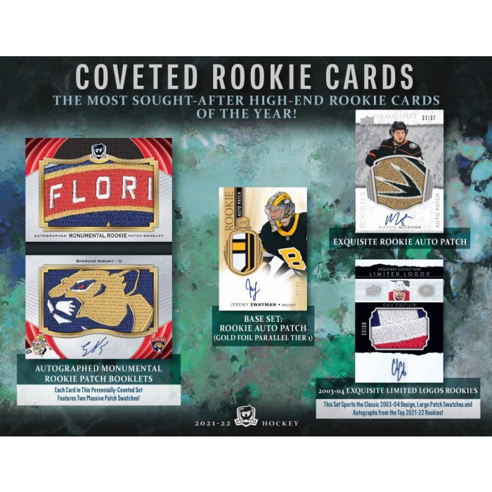 2021/22 Upper Deck The Cup Hockey 3-Box Hobby Case