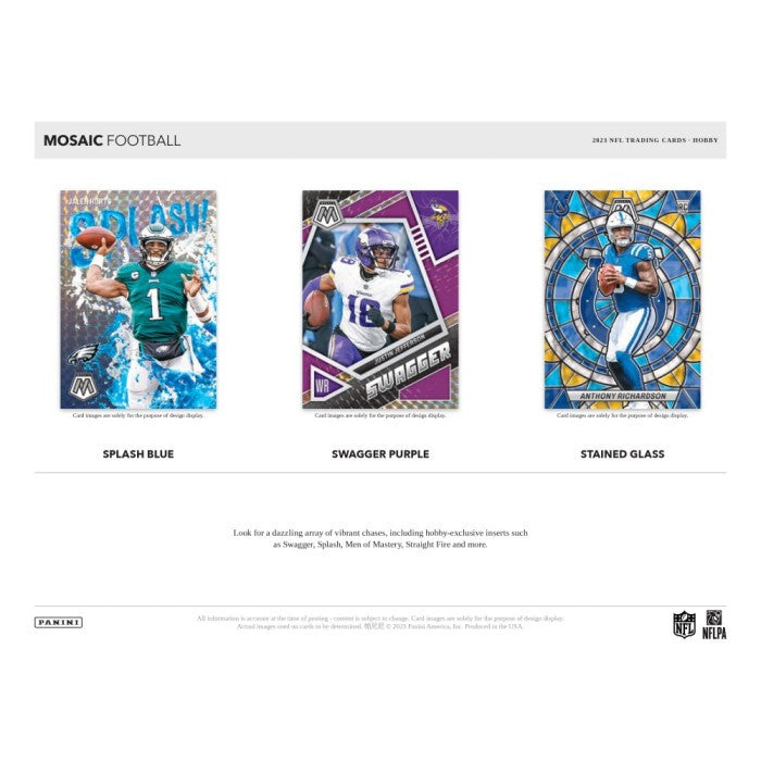 2023 Panini Mosaic Football Hobby Box