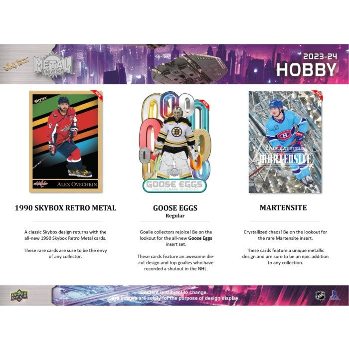 2023/24 Upper Deck Skybox Metal Universe Hockey Hobby Case (16)