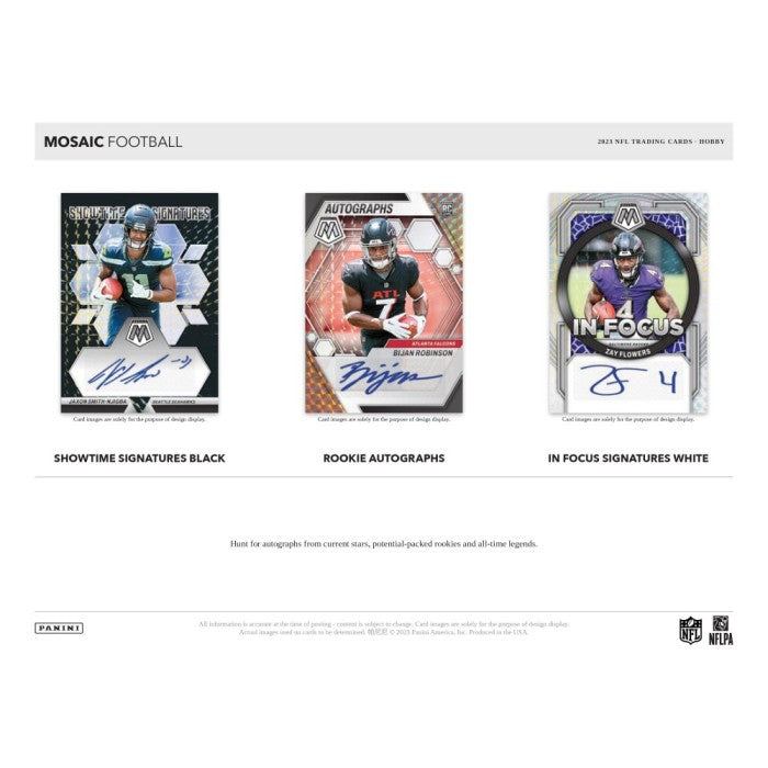 2023 Panini Mosaic Football Hobby Box