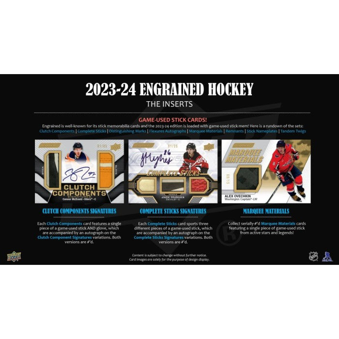 2023/24 Upper Deck Engrained Hockey Hobby Case (10)