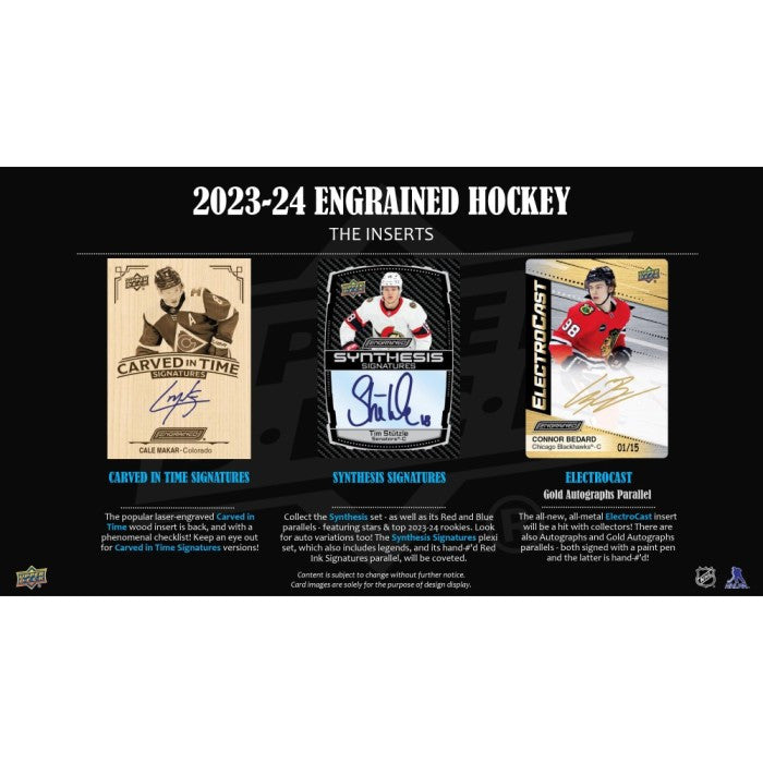 2023/24 Upper Deck Engrained Hockey Hobby Box