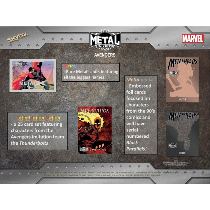 2024 Upper Deck Marvel Metal Universe Avengers Hobby Box