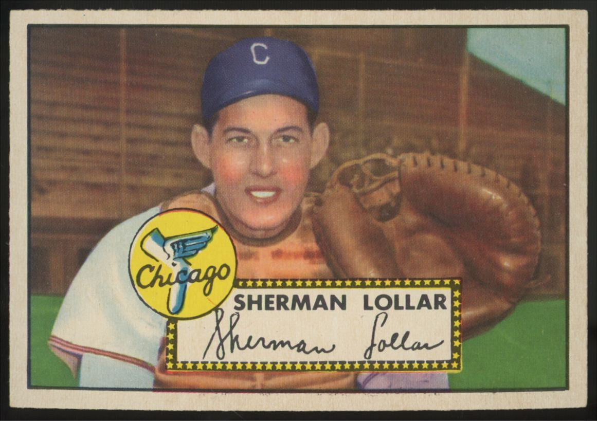 1952 Topps Sherman Lollar #117 EX/MT (Centered)
