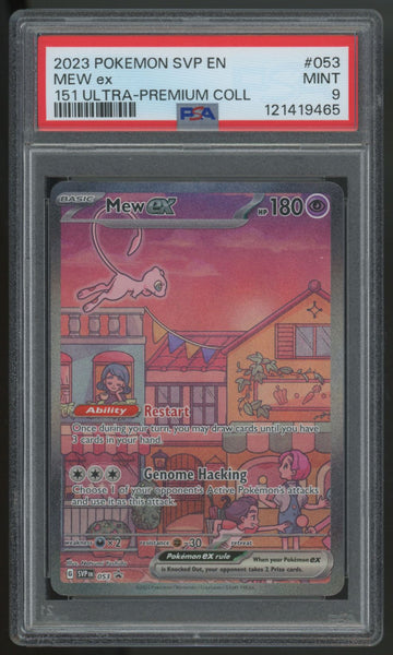 2023 Pokemon Mew ex 151 Ultra Premium Collection Promo #053 PSA 9
