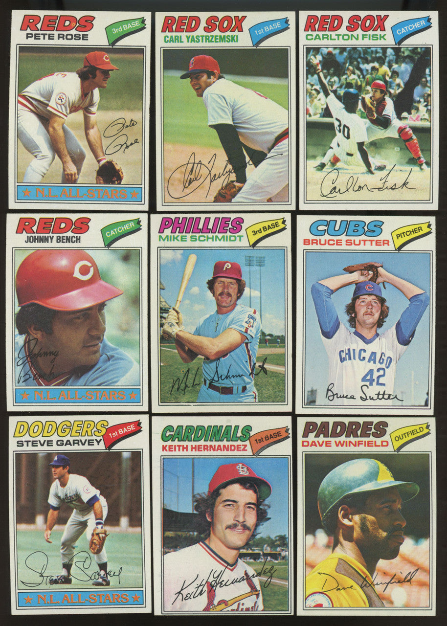1977 Topps Baseball Complete Set (660) NM/MT