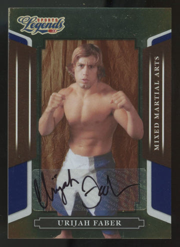 2008 Donruss Americana Sports Legends Urijah Faber Auto /100 #46