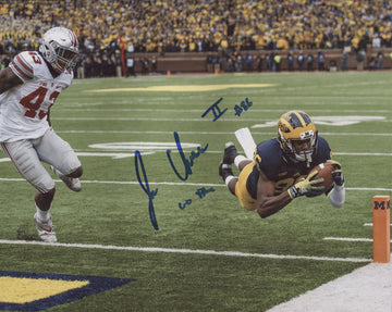 Jehu Chesson Autographed Inscribed 8x10 Photograph - Dive