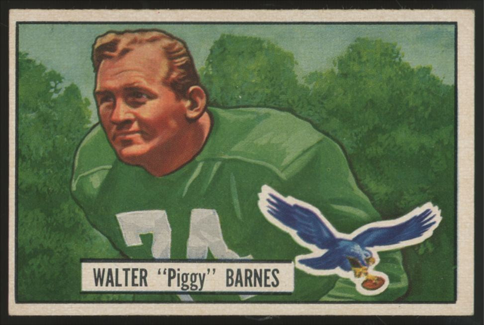 1951 Bowman Walter "Piggy" Barnes #48 EX+