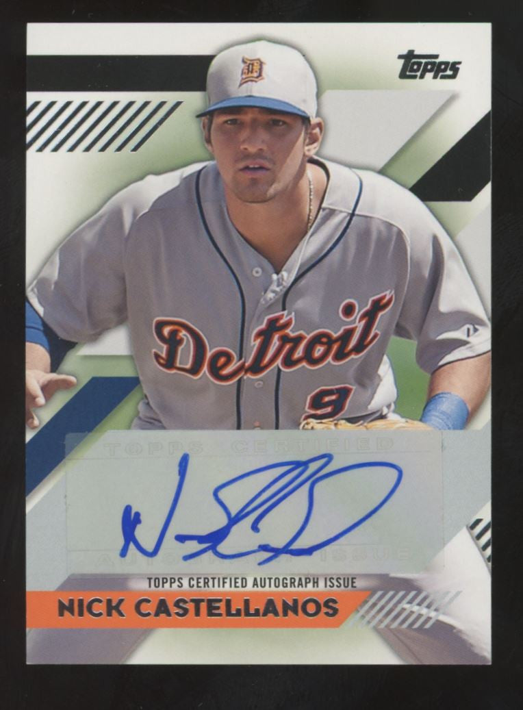 2014 Topps Mini Nick Castellanos RC Auto #MA-NC
