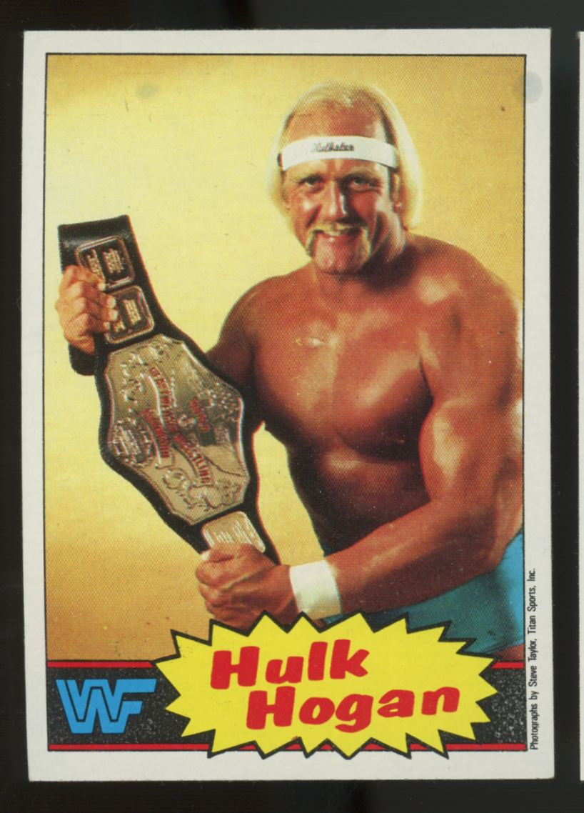 1985 Topps WWF Wrestling Complete Set (66) 2 Hogan RCs NM Overall