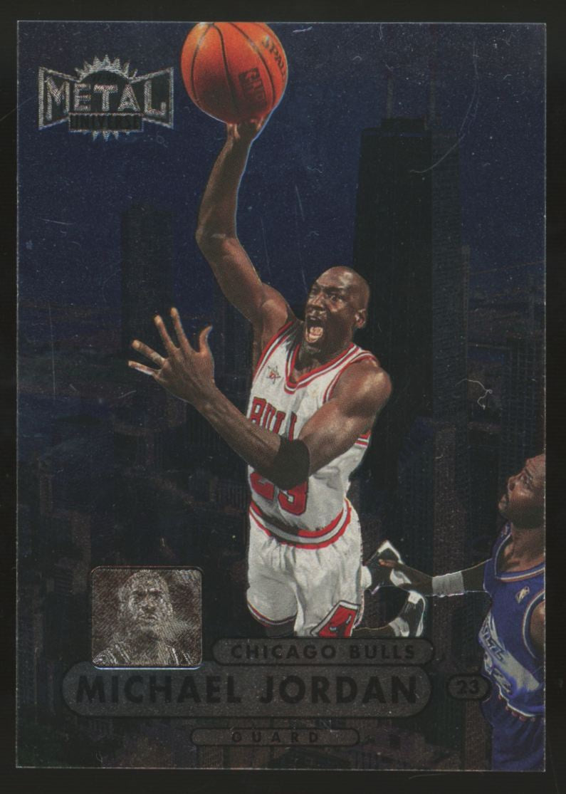 1997-98 Skybox Metal Universe Championship Michael Jordan #23 EX/MT