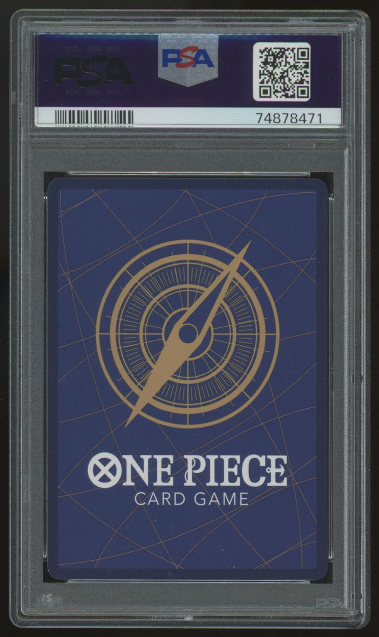2023 One Piece Nami OP02 Alternate Art #036 PSA 10
