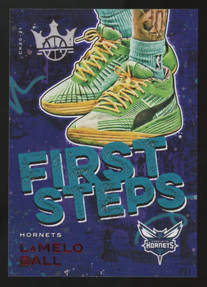 2020-21 Court Kings LaMelo Ball RC Ruby First Steps /149 #1