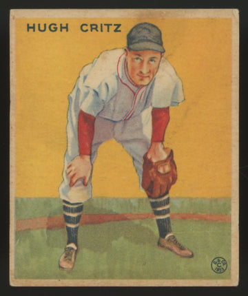 1933 Goudey Hugh Critz #238 VG