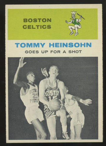 1961-62 Fleer Tommy Heinsohn #54 EX/MT