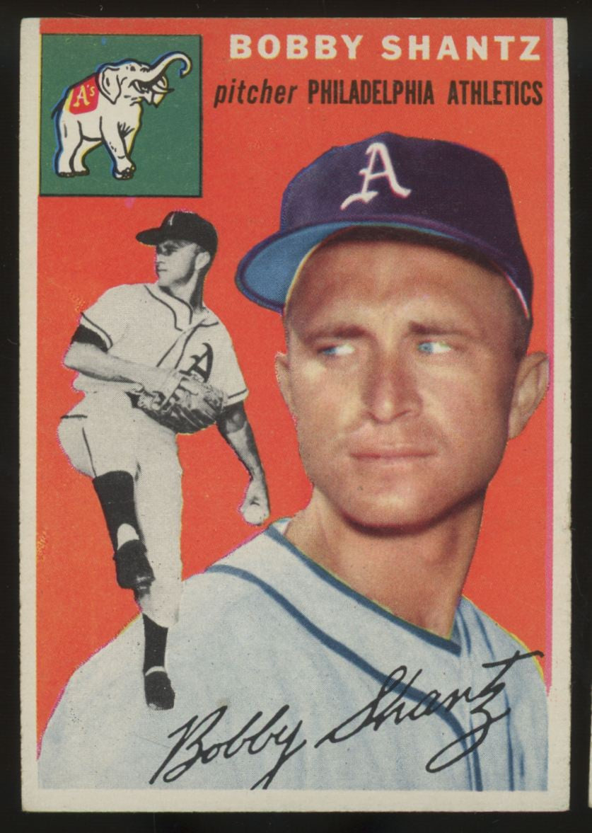 1954 Topps Bobby Shantz #21 EX