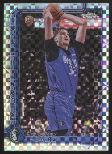 2025-26 Topps Chrome Cooper Flagg RC X-Fractor #251