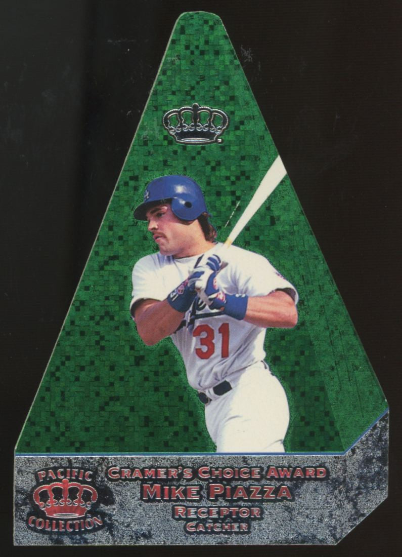 1998 Pacific Mike Piazza Cramer's Choice Green Foil /99 #6