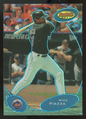 2003 Bowman's Best Mike Piazza Blue /100 #BB-MJP