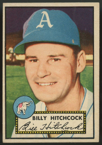 1952 Topps Billy Hitchcock #182 VG/EX