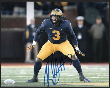 Rashan Gary Auto Michigan Wolverines U of M 16x20 Photo ~ Signed & JSA Certified