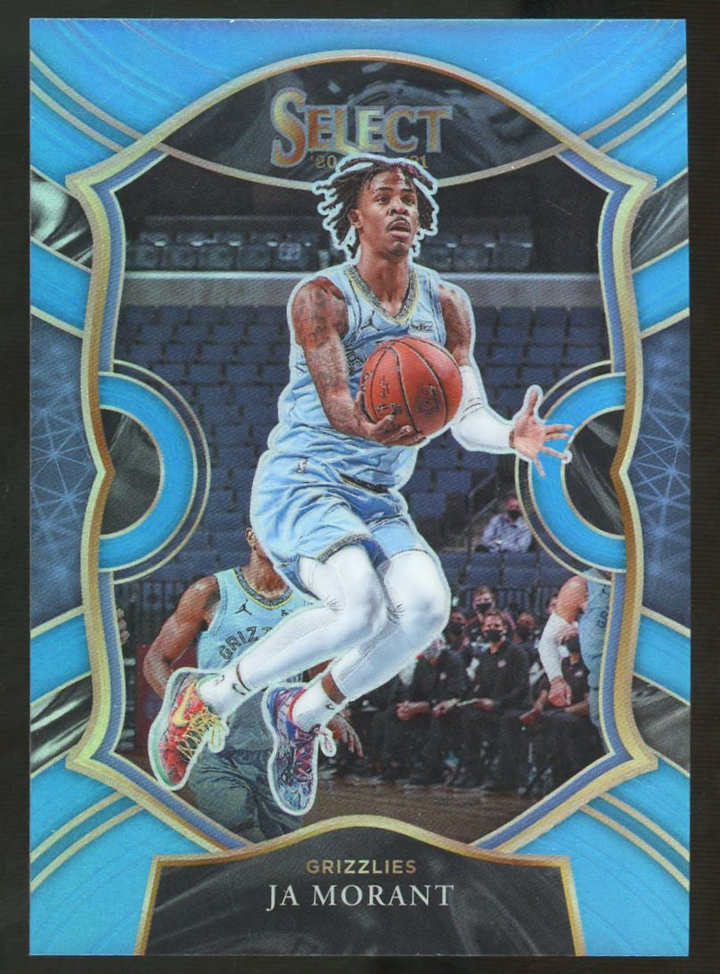 2020-21 Select Ja Morant Light Blue Prizm /299 #60