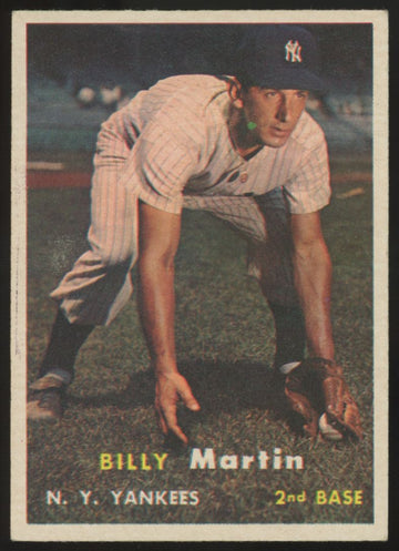 1957 Topps Billy Martin #62 EX