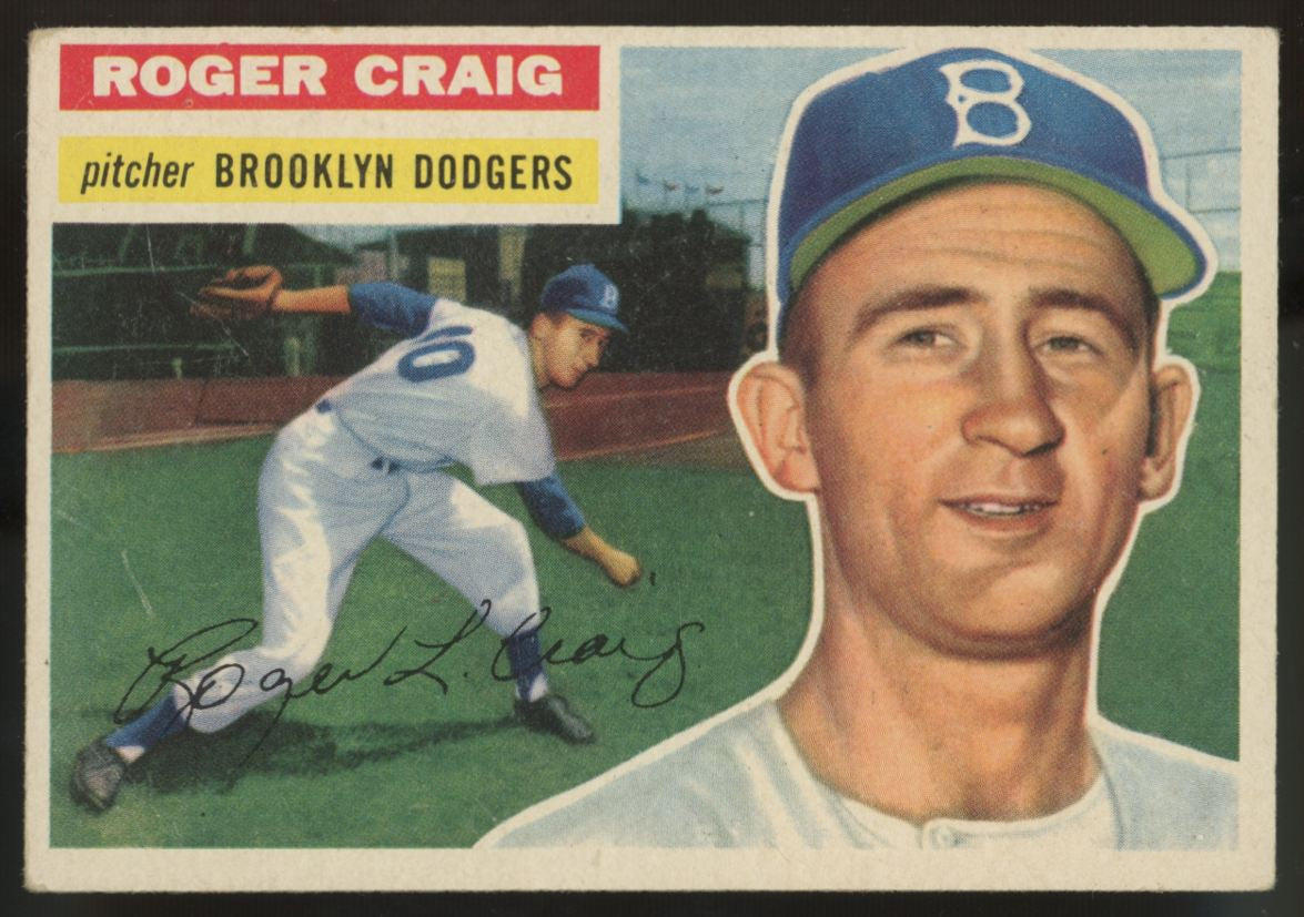 1956 Topps Roger Craig #63 VG/EX