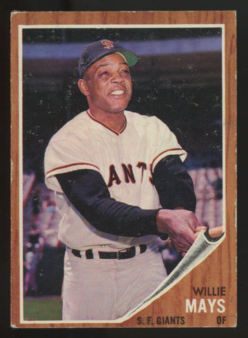 1962 Topps Willie Mays #300 VG "B"
