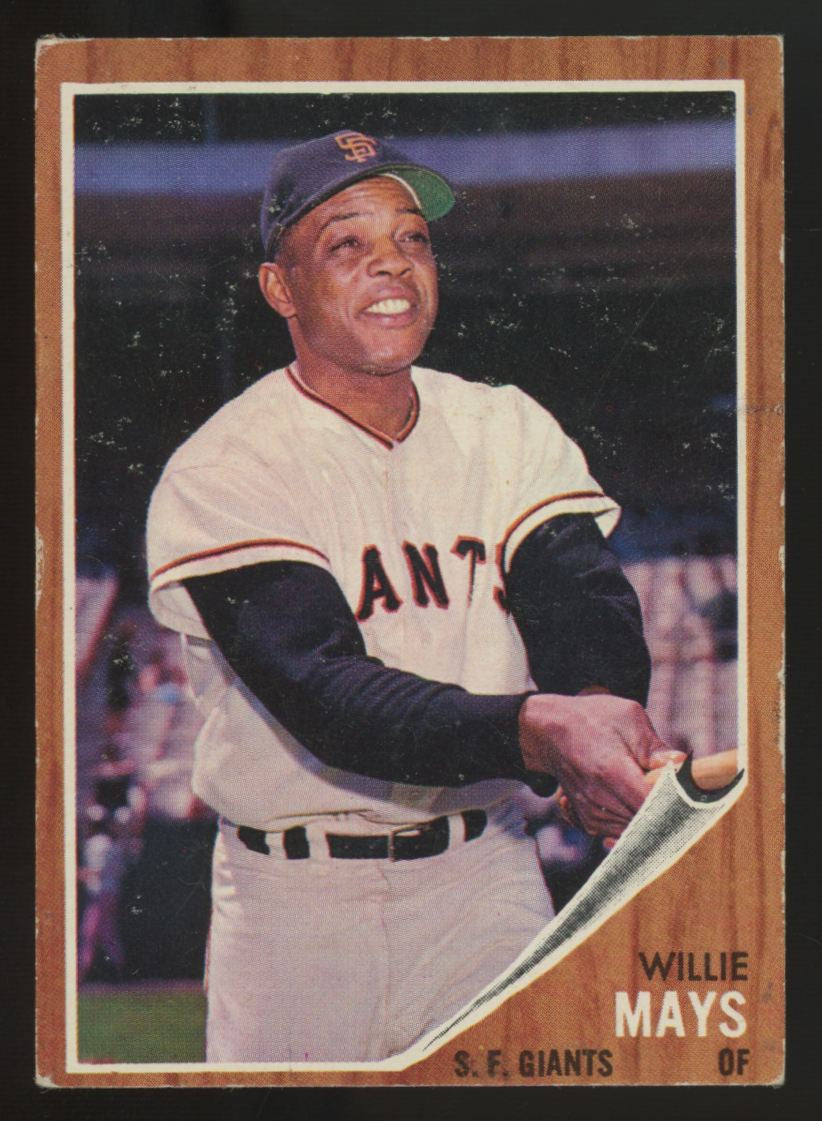 1962 Topps Willie Mays #300 VG "B"