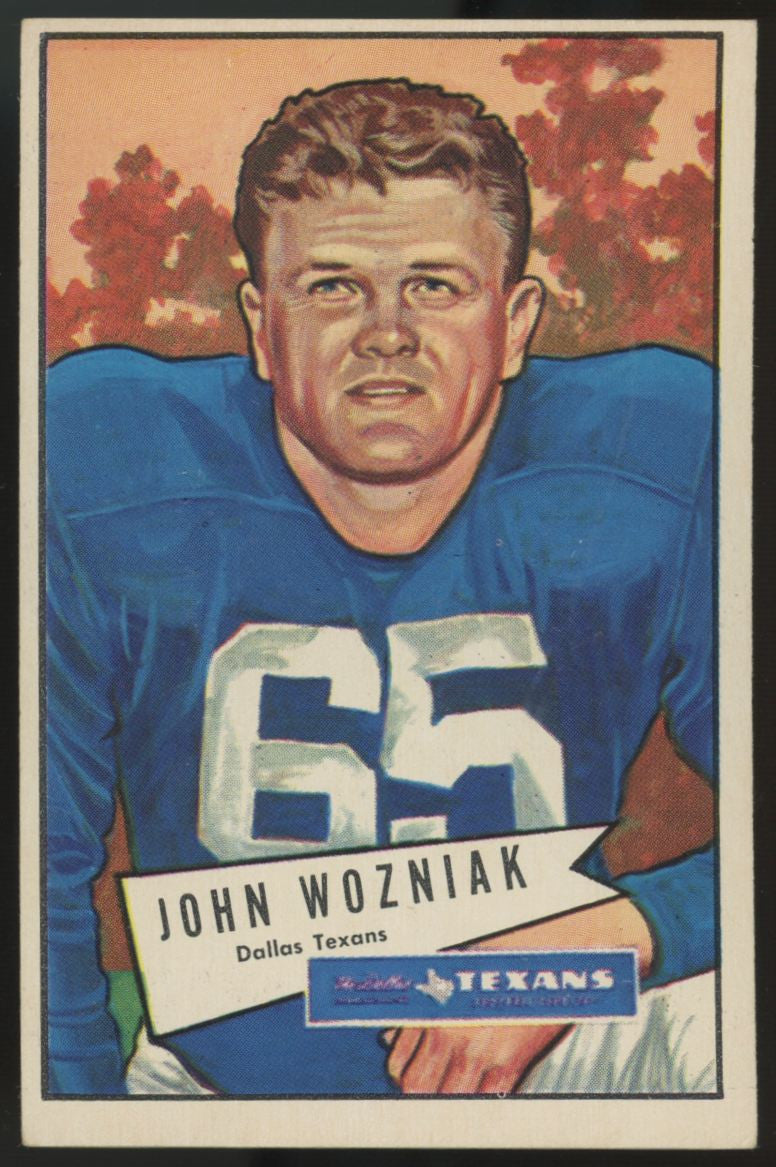 1952 Bowman Large John Wozniak #97 VG/EX-EX
