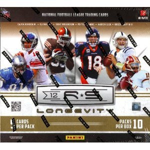 2012 Panini Rookies & Stars Longevity Football Box