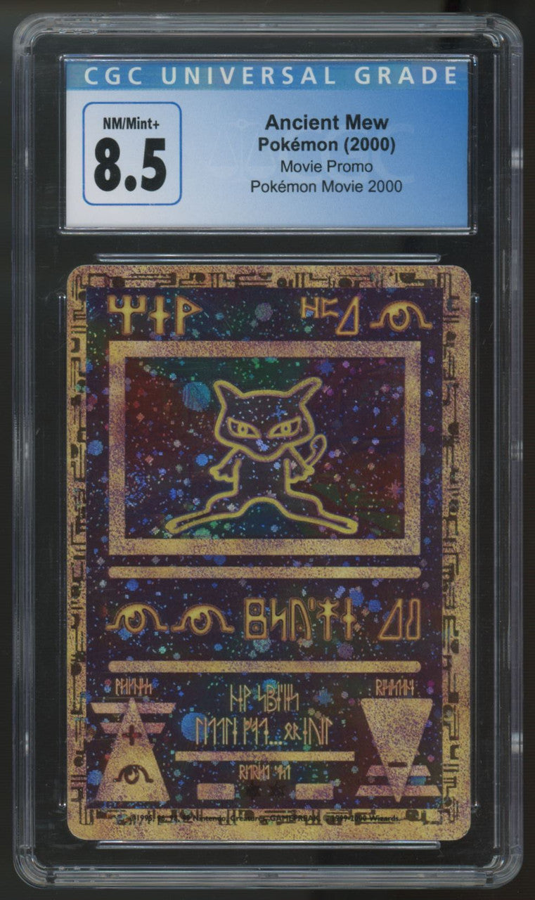 2000 Pokemon Ancient Mew Movie Promo CGC 8.5