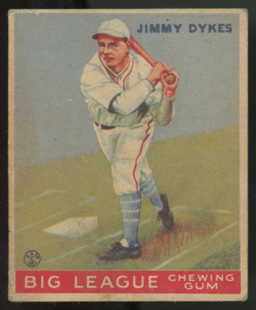 1933 Goudey Jimmy Dykes #6 VG (MK)