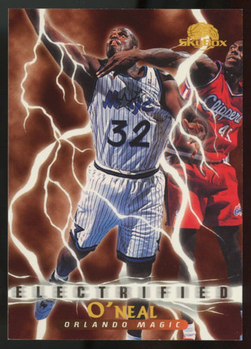 1995-96 SkyBox Premium Shaquille O'Neal Electrified #293 "A"