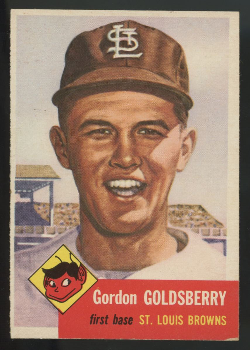 1953 Topps Gordon Goldsberry #200 EX