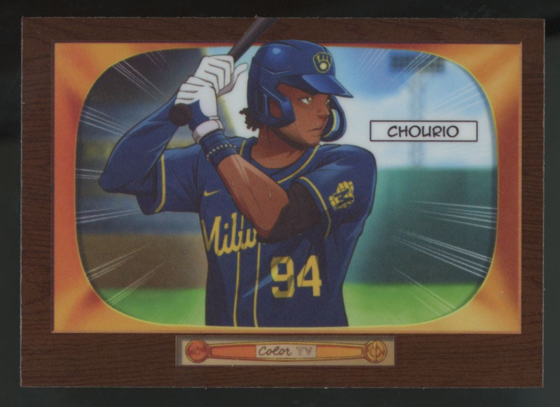 2024 Bowman Jackson Chourio RC '55 Anime SSP #BA-12
